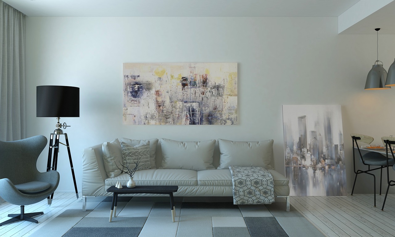 Zachte roze slaapkamer met serene sfeer.
